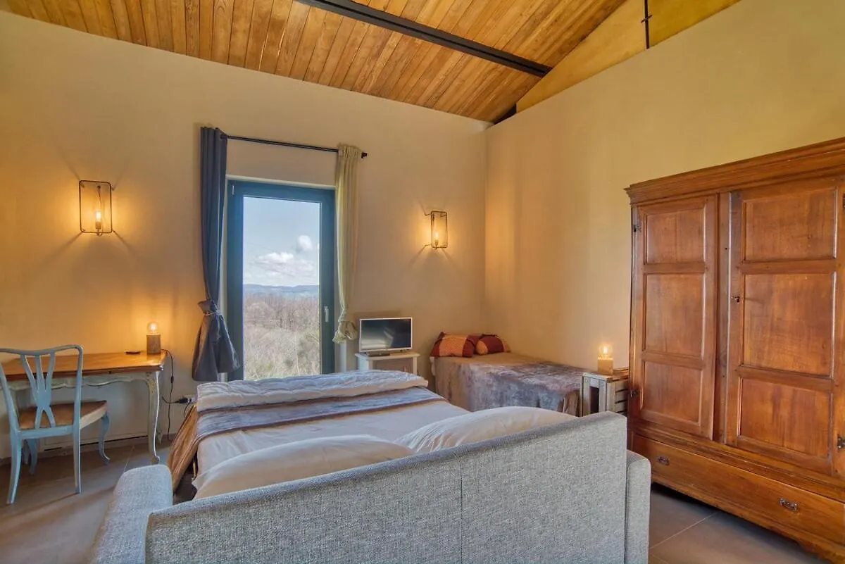 Deluxe Apartment Around Tuscan Hills With View Castell Azzara