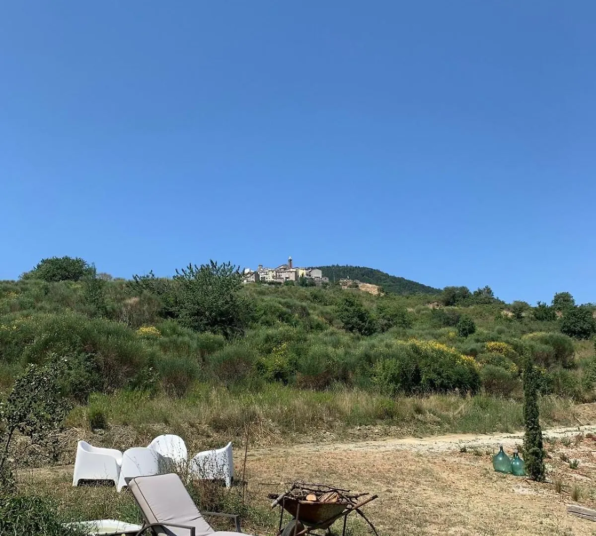 Deluxe Apartment Around Tuscan Hills With View Castell Azzara Italy